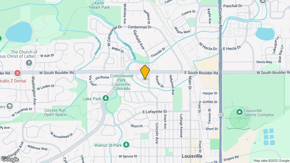 1606 Cottonwood Dr Map and Location Details