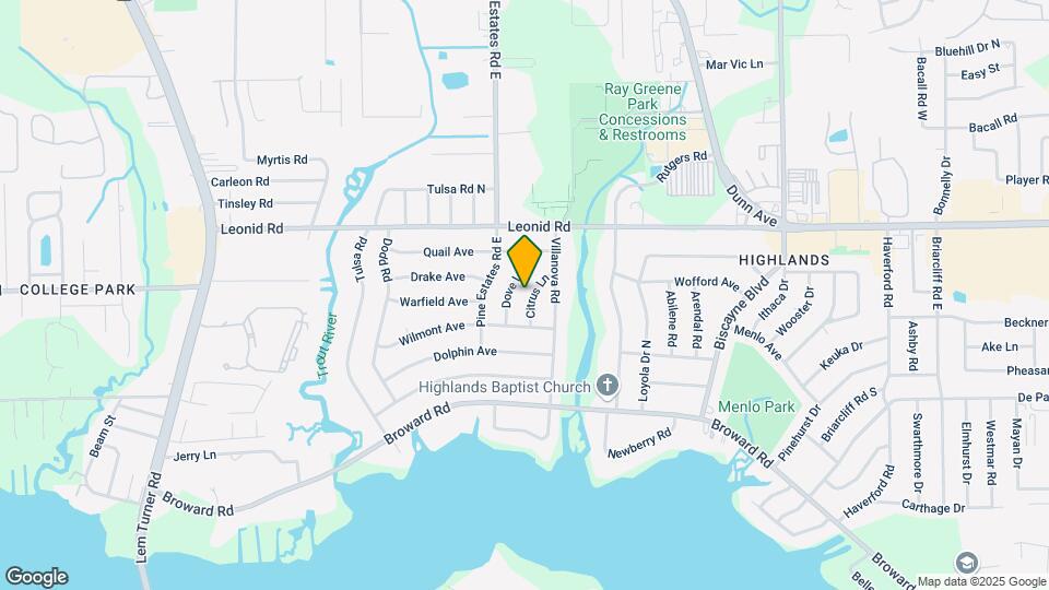 10560 Citrus Ln Map and Location Details