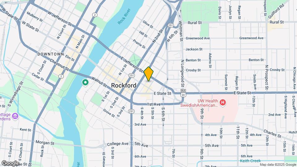 220 N 4th St Mapa y Detalles de la Ubicación