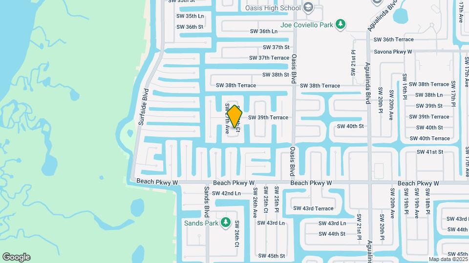 4006 SW 26th Ct Map and Location Details