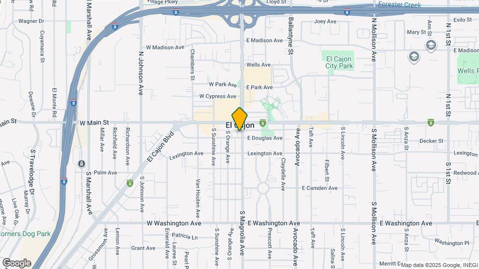 112 W Douglas Ave Map and Location Details