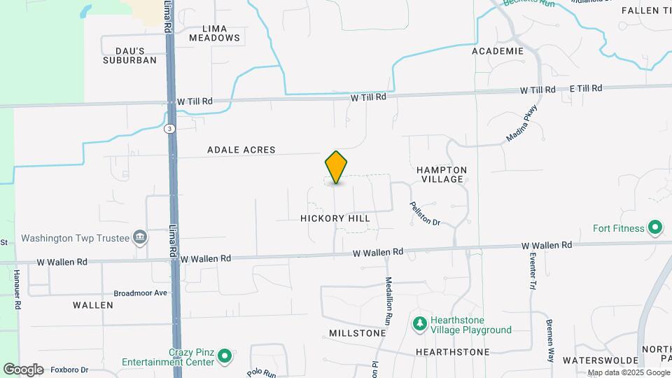 9028 Hickory Knoll Blvd Map and Location Details