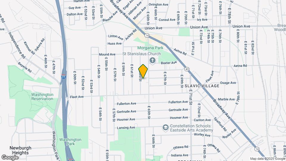 3703 E 63rd St Map and Location Details