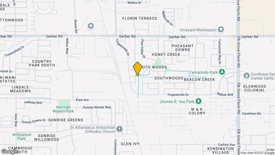 7733 Southland Way Map and Location Details