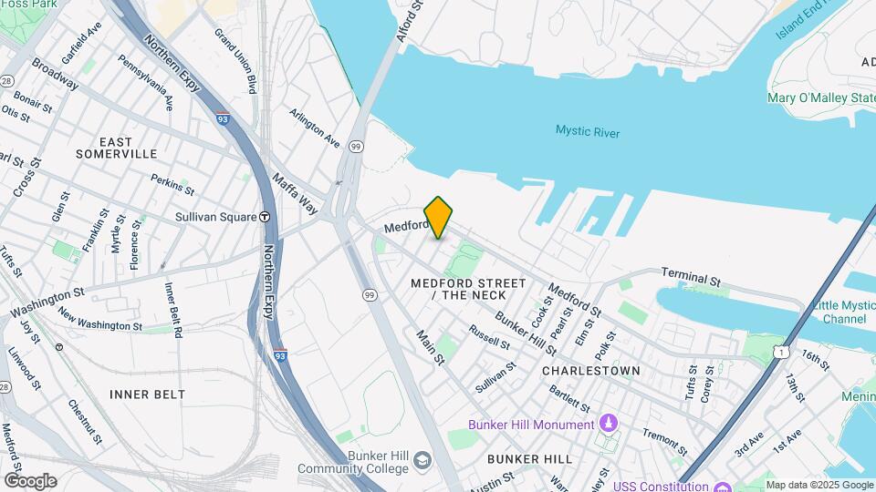 40 Chappie St, Unit 1 Map and Location Details