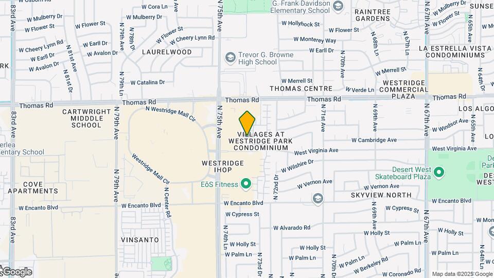 2656 N 73rd Glen Map and Location Details
