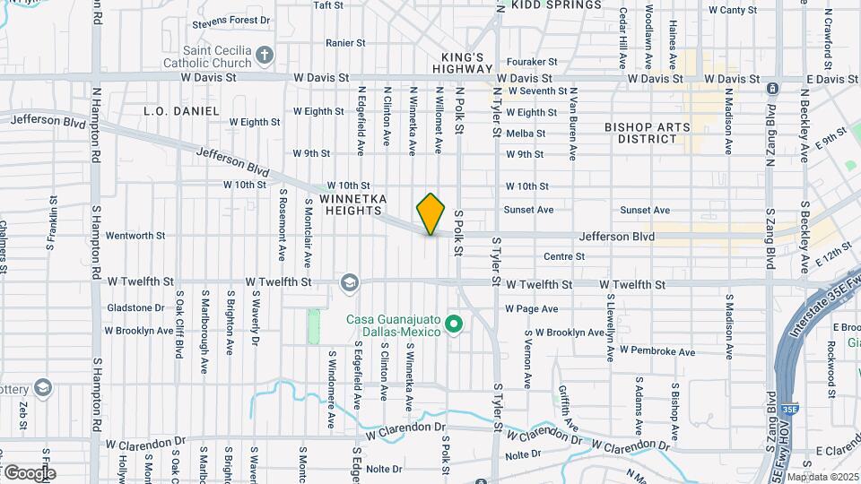 305 S Willomet Ave Map and Location Details