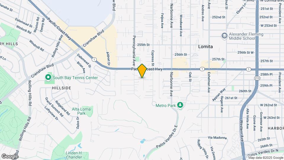 25847-25849 Viana Ave Map and Location Details
