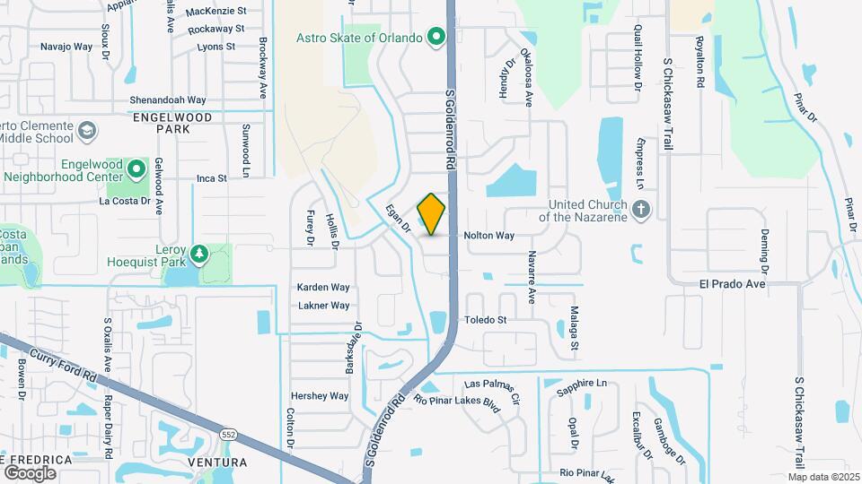 7406 Nolton Way Map and Location Details