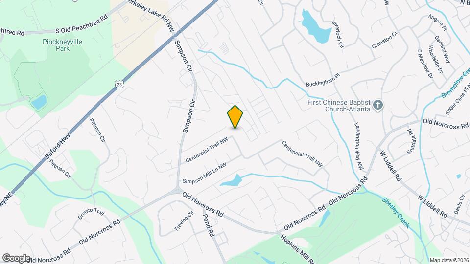 3898 Centennial Trail NW Map and Location Details