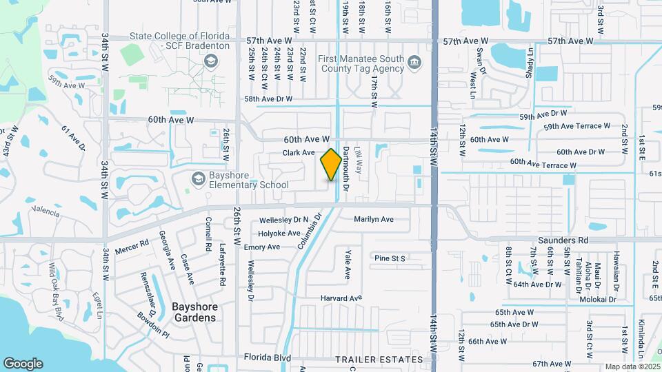 6115 Hopkins Dr N Map and Location Details