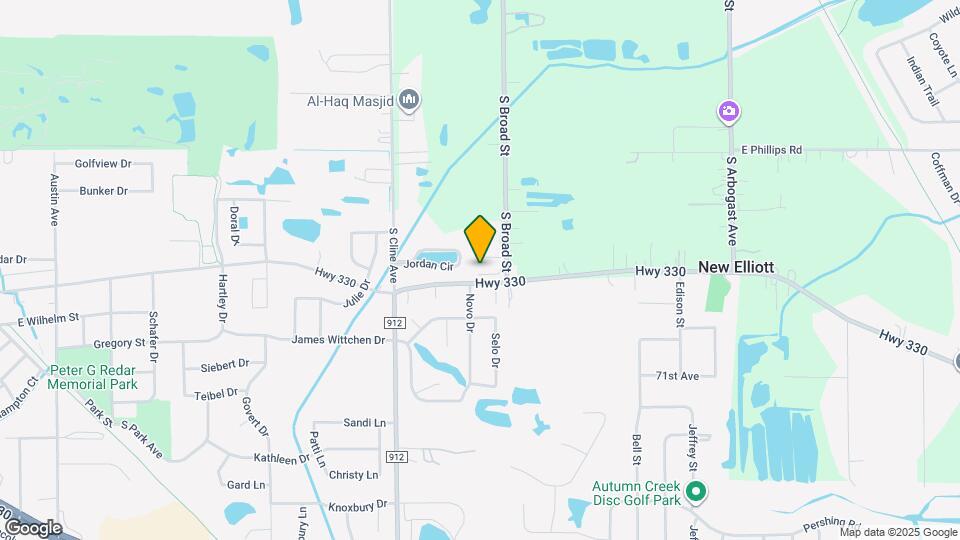 1742 S Broad St, Unit D Map and Location Details