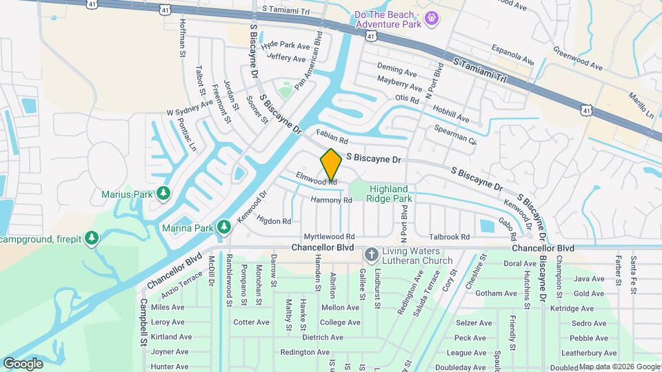 6509 Elmwood Rd Map and Location Details