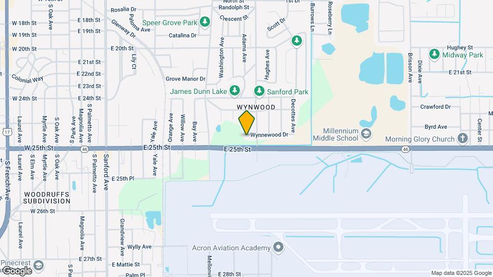 1301 Wynnewood Dr Map and Location Details