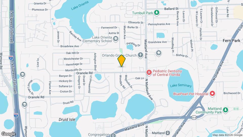 700 Oakland Rd Map and Location Details