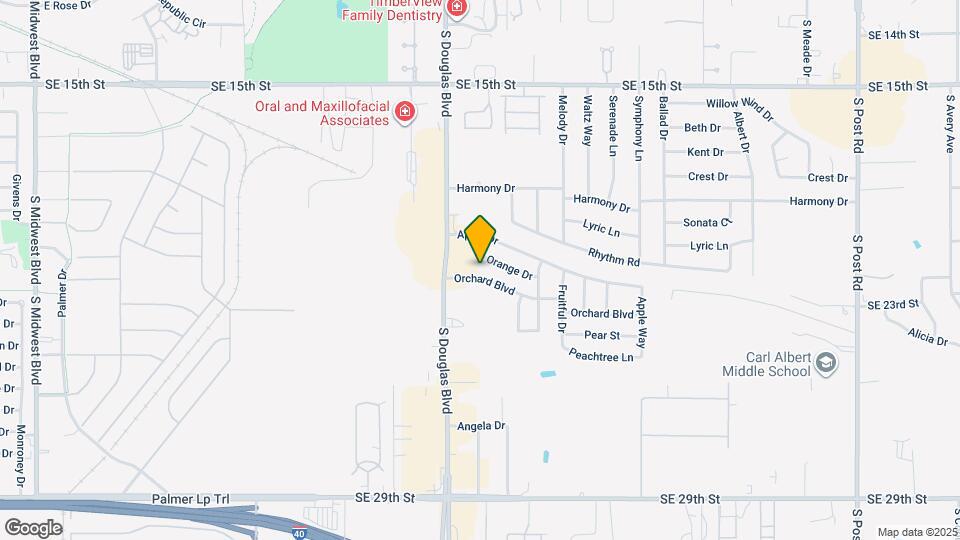 9109 Orchard Blvd Map and Location Details