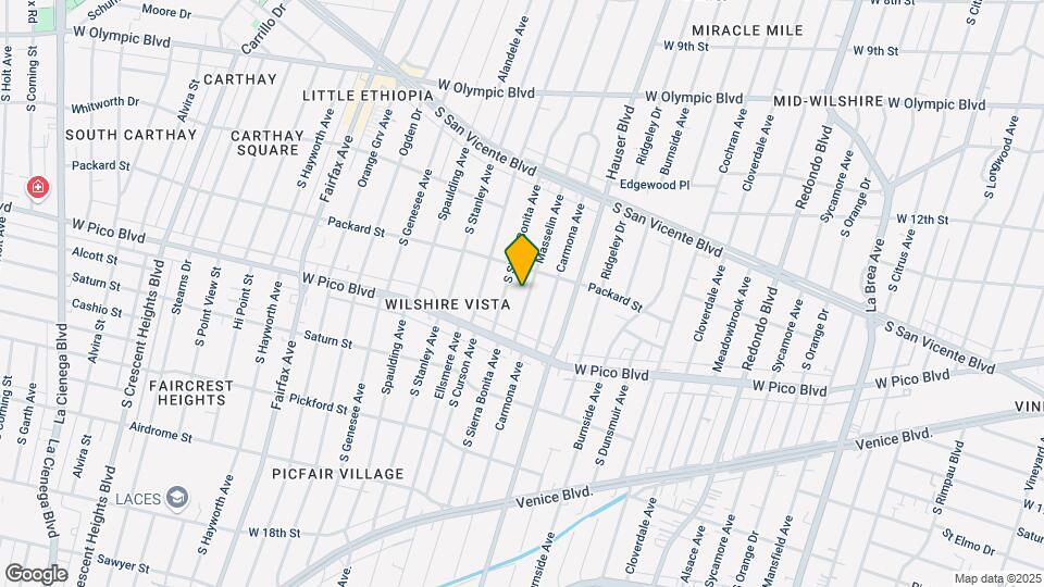1331 Masselin Ave Map and Location Details