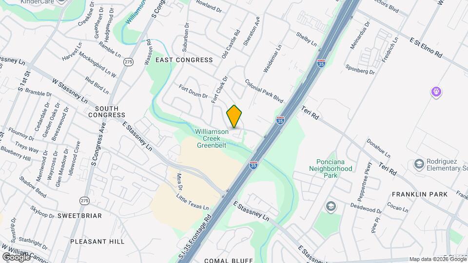 Oak Bend Apartments Map and Location Details