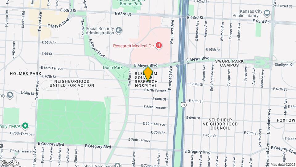 2235 E 67th St Map and Location Details