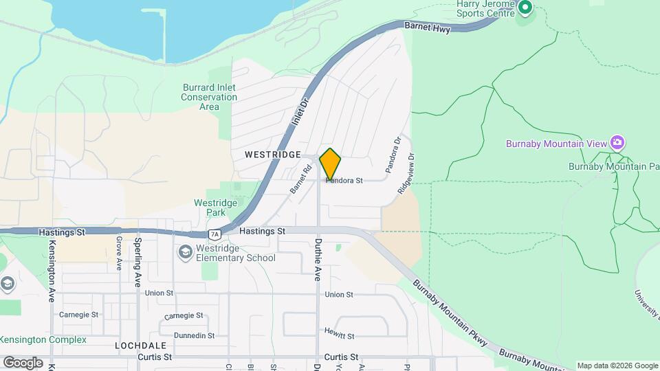 7222 Pandora St Map and Location Details