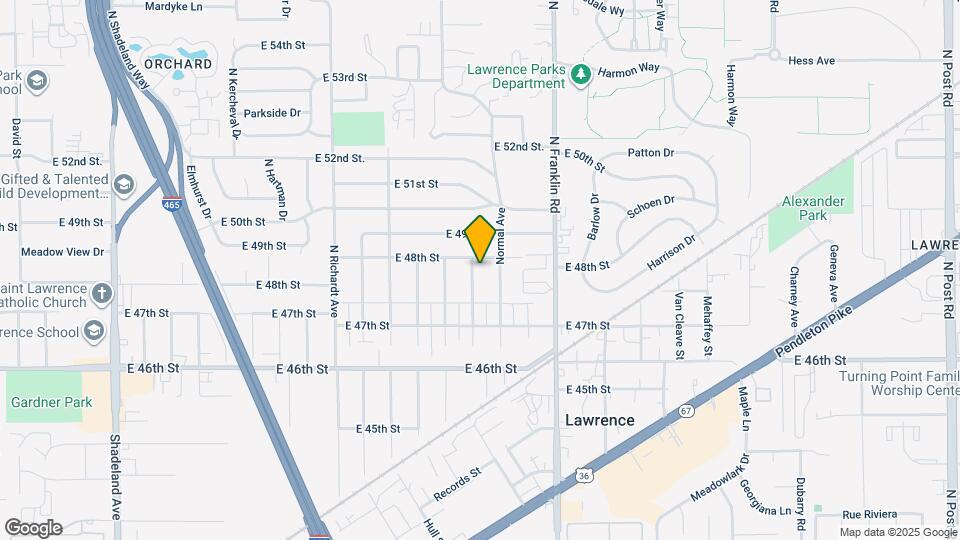 4761 Wellington Ave Mapa y Detalles de la Ubicación