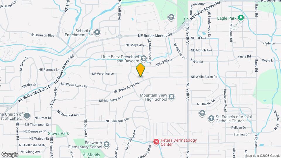 2941 NE Saber Dr Map and Location Details