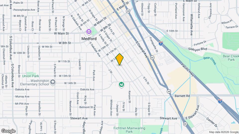 602 S Holly St Map and Location Details