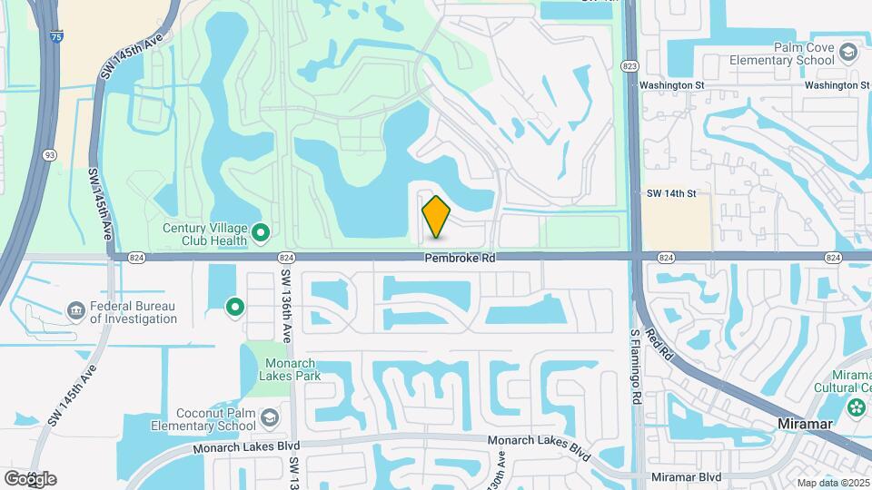13255 SW 16th Ct Map and Location Details