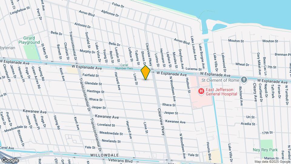 4624 Fairfield St Map and Location Details