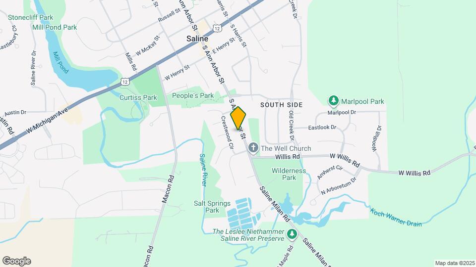 560 S Ann Arbor St Map and Location Details