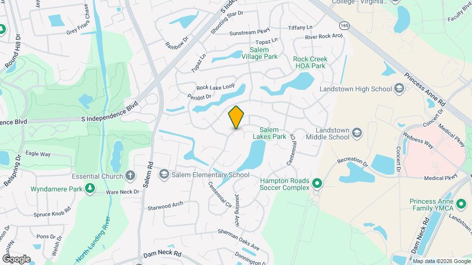 3812 Caribou Ct Map and Location Details