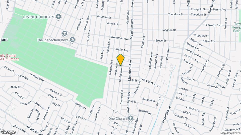 1371 Rosser Ave Map and Location Details