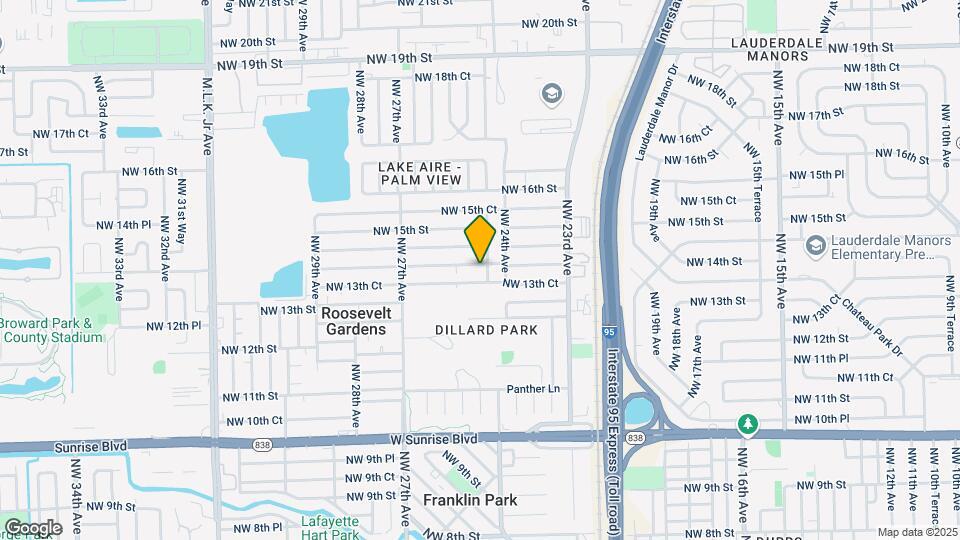 2410 NW 14th St, Unit 2 Map and Location Details