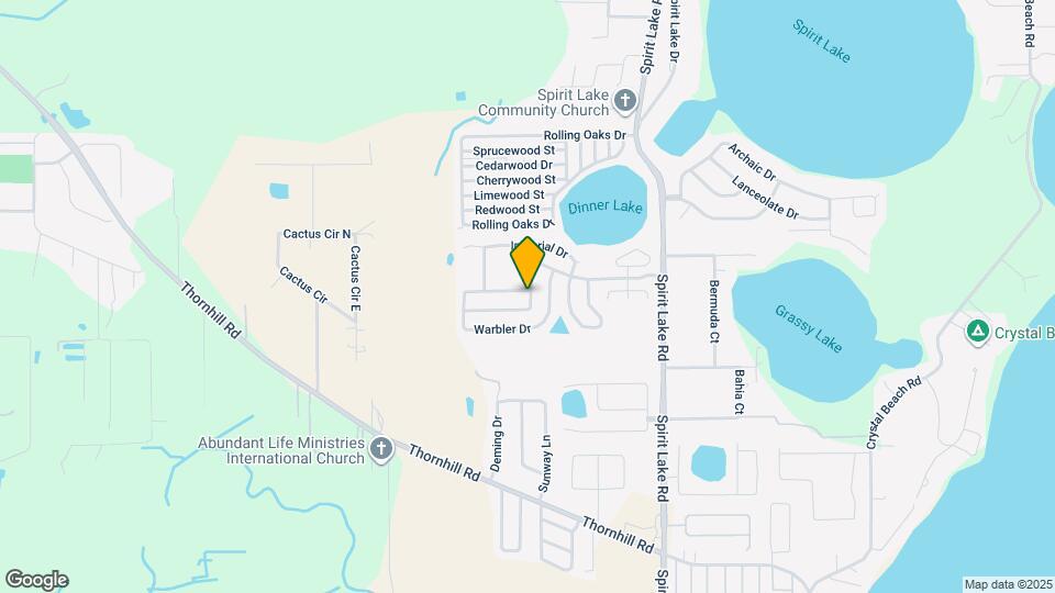 3999 Warbler Dr Mapa y Detalles de la Ubicación