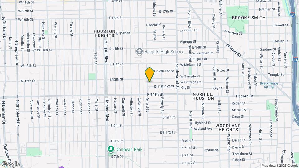 1132 Oxford St Map and Location Details