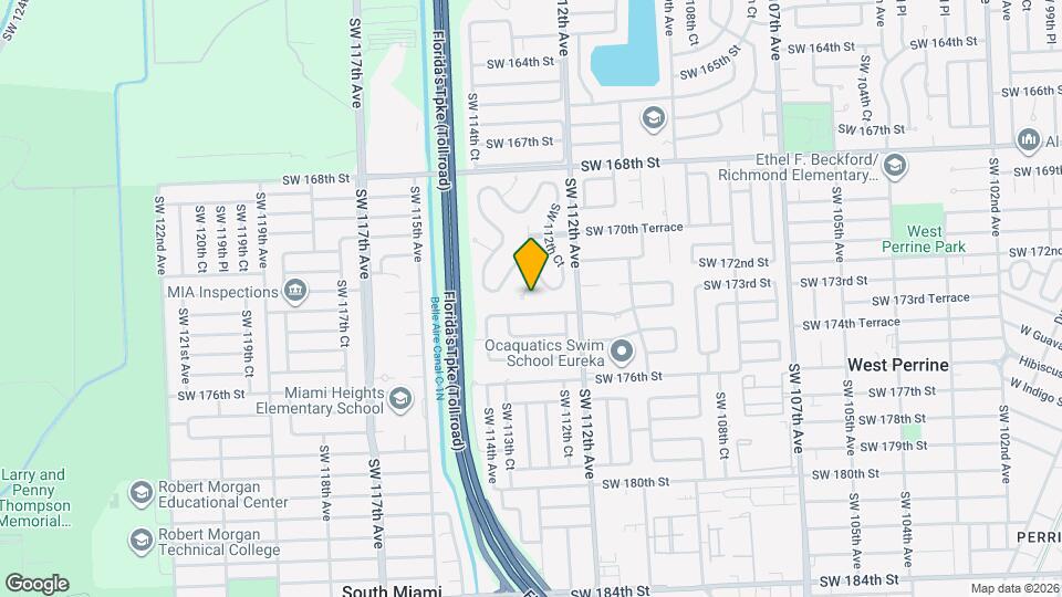 17247 SW 112th Pl Map and Location Details