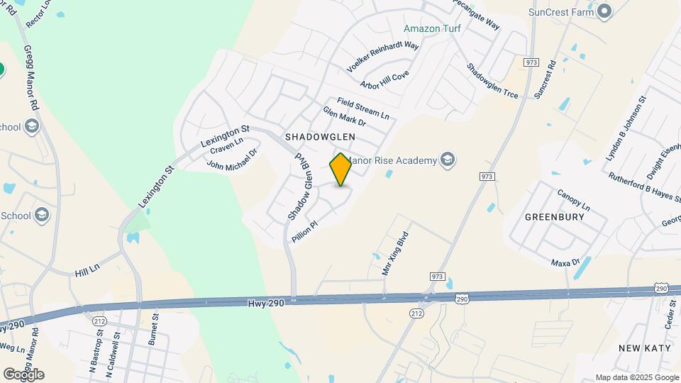 11705 Gold Run Cove Map and Location Details