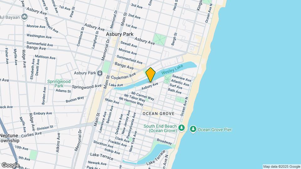 77 Asbury Ave Mapa y Detalles de la Ubicación