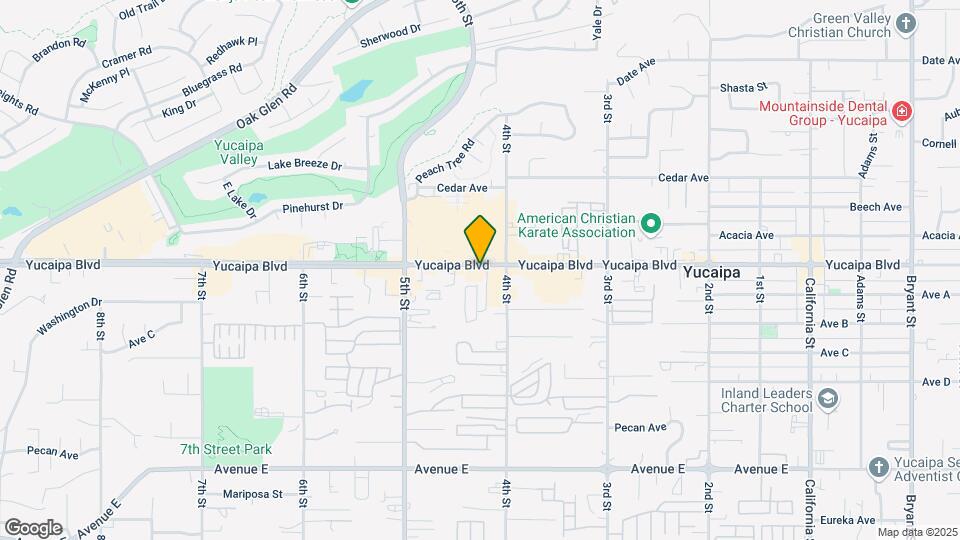 34447 Yucaipa Blvd Map and Location Details