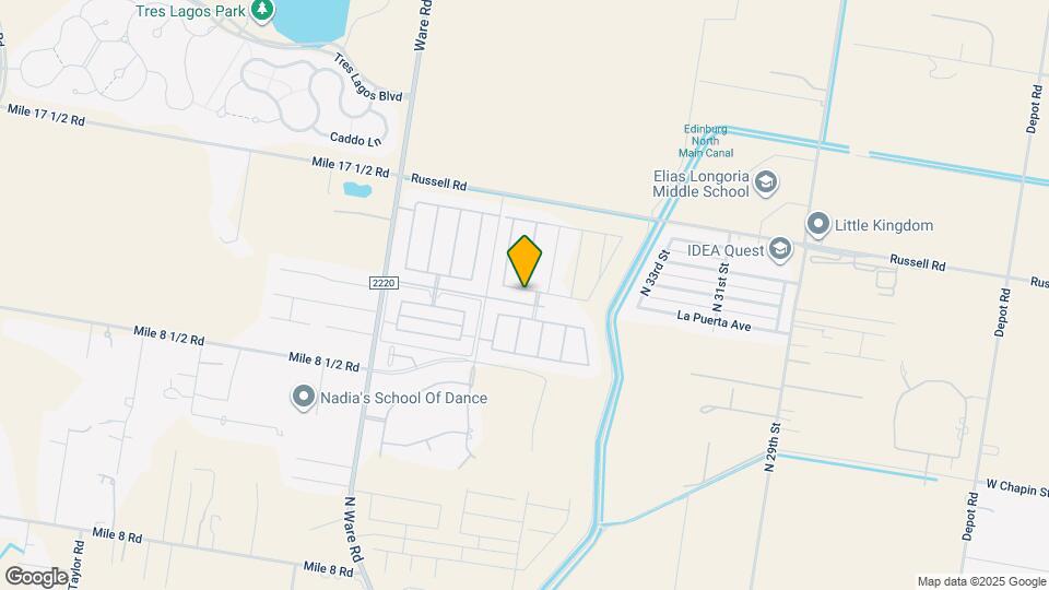 3505 Vendome Dr Map and Location Details