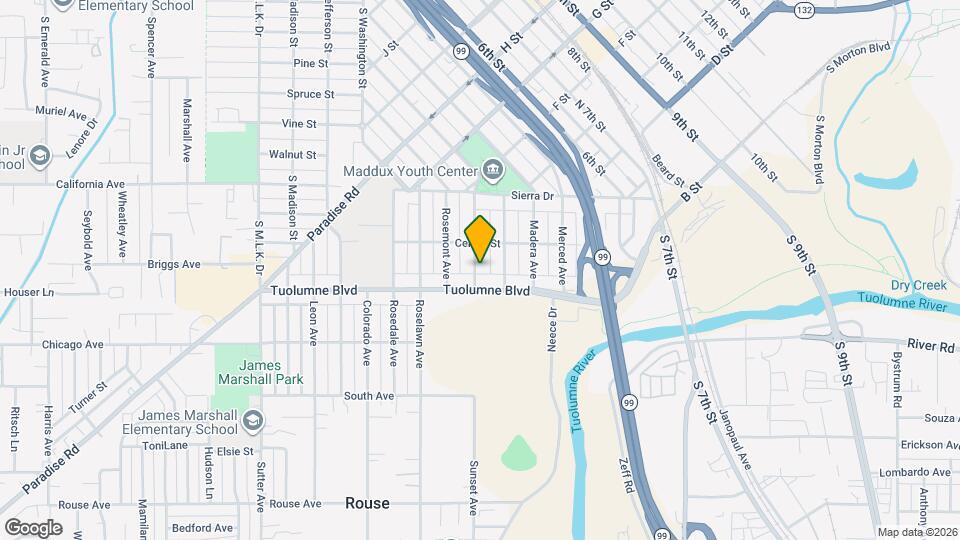 225 Sunset Blvd Map and Location Details