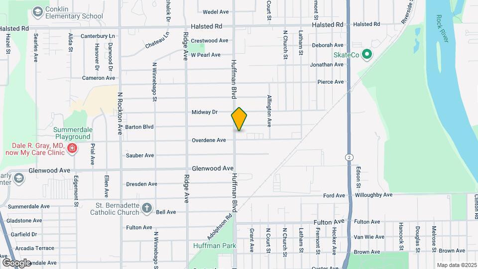 3007 Huffman Blvd Map and Location Details