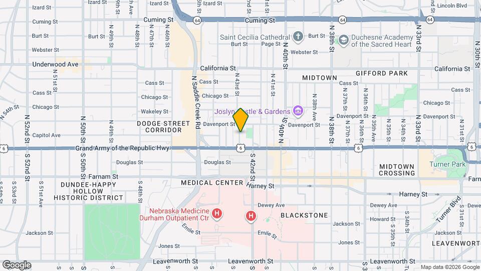 119 N 43rd St Map and Location Details