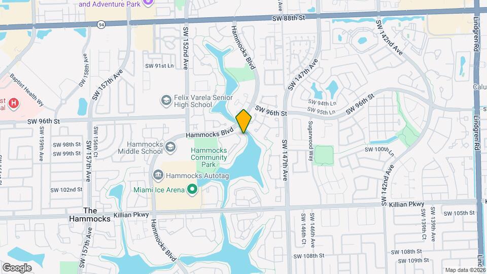 9709 Hammocks Blvd Map and Location Details