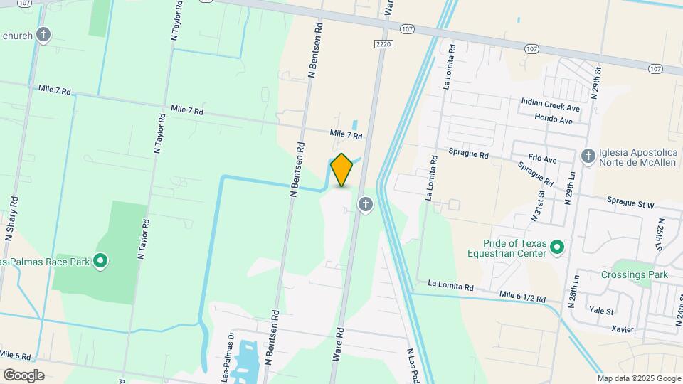 10701 N Ware Rd Map and Location Details