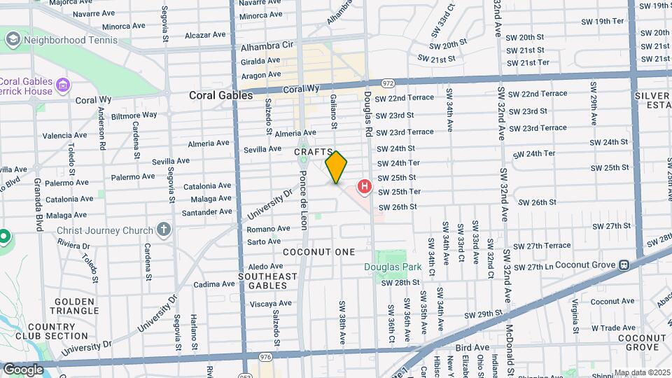 3018 Coconut Grove Dr Mapa y Detalles de la Ubicación