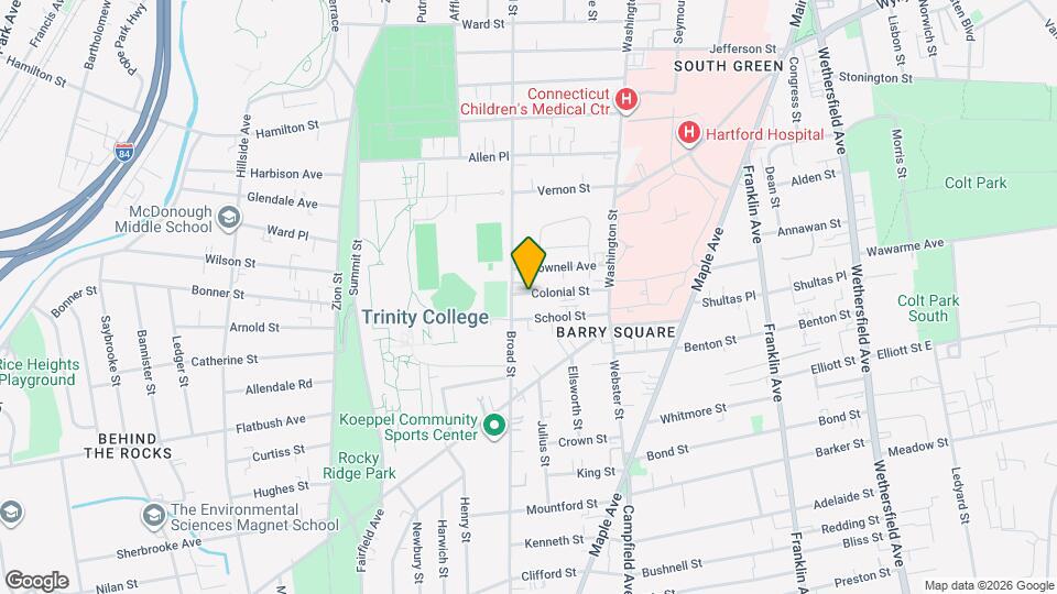 65 Colonial St Map and Location Details