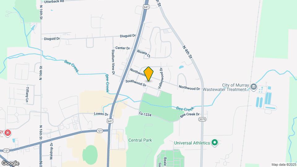 1006 Southwood Dr-Unit -A Map and Location Details