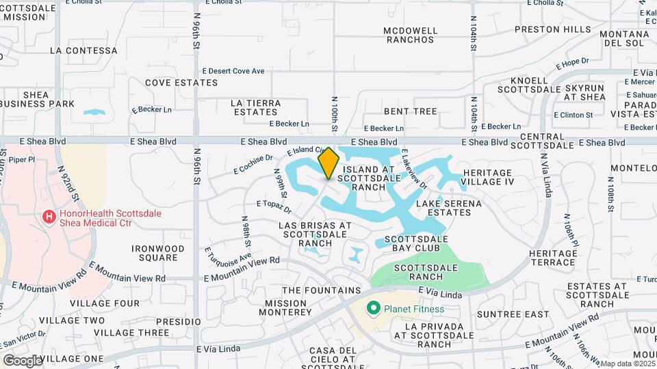 10401 N 100th St Map and Location Details