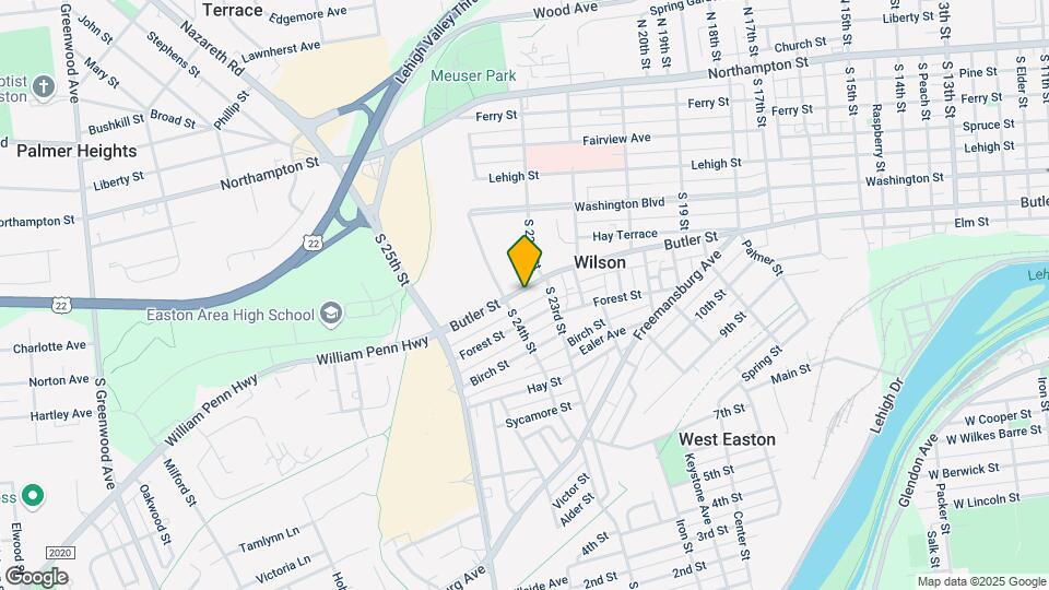 2338 Butler St Map and Location Details